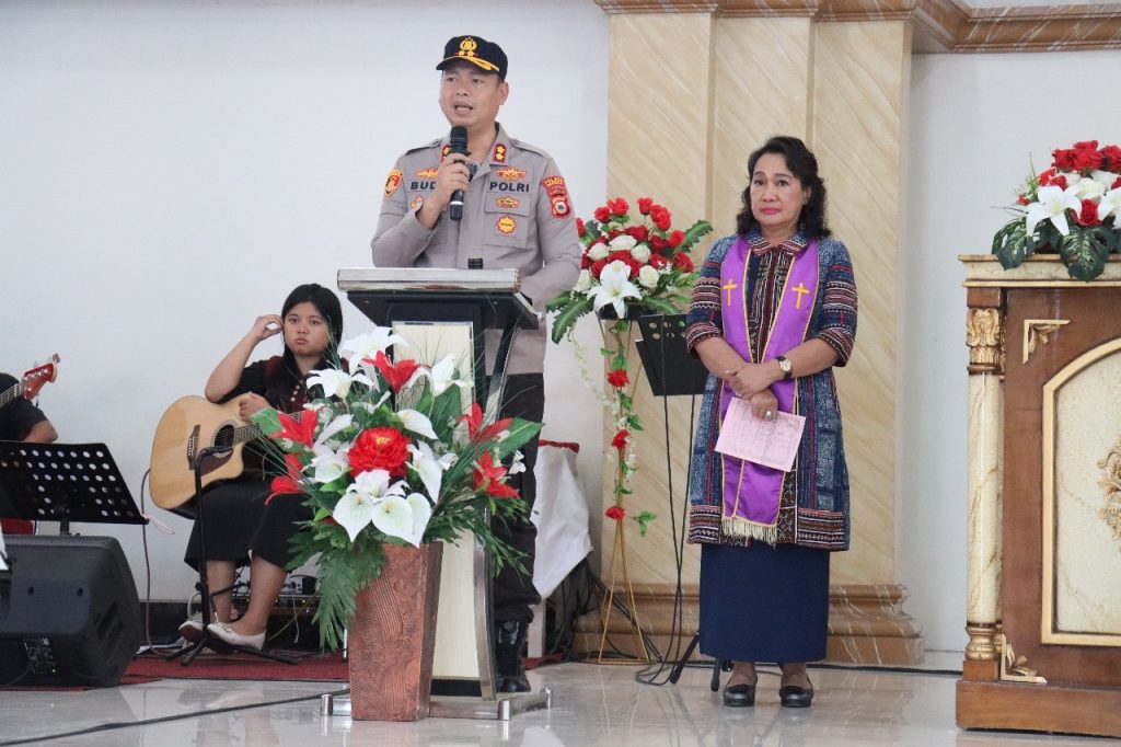 Melalui Minggu Kasih, Kapolres Tana Toraja Ingatkan Pentingnya Menjaga Kamtibmas