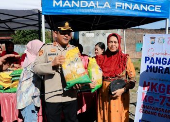 Gelar Gerakan Pangan Murah di Sejumlah Wilayah, Kapolres Barru: Upaya Menjaga Stabilitas Harga