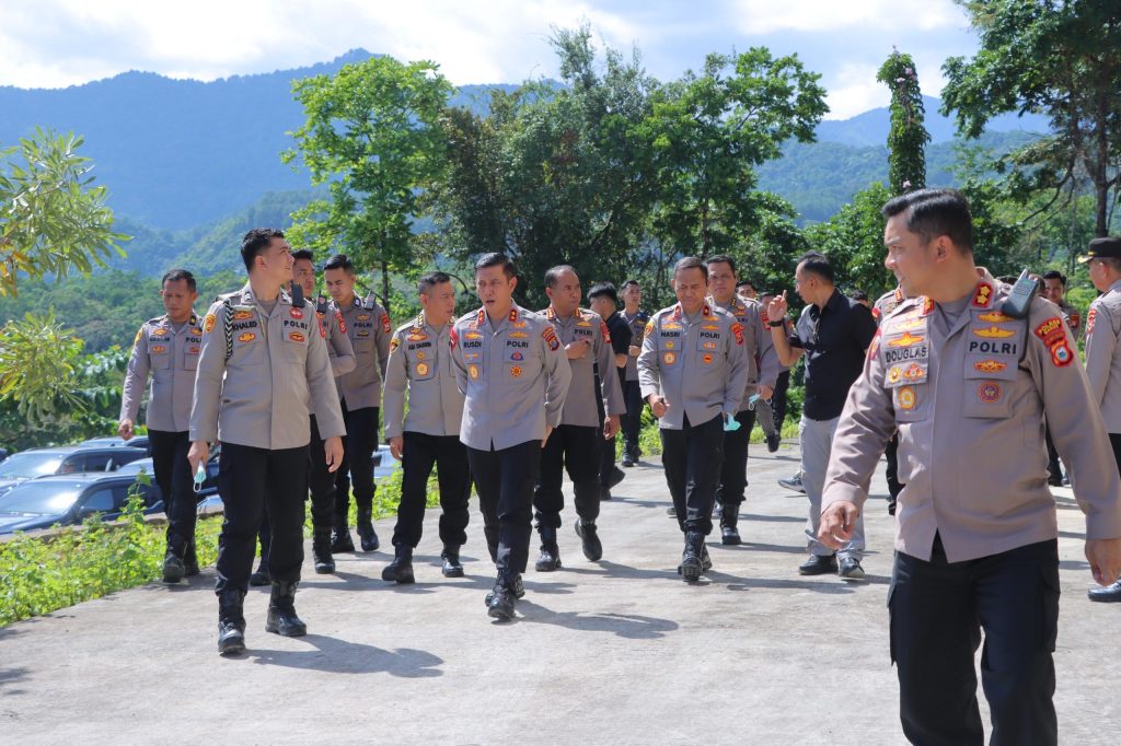 Kapolres Maros Dampingi Kapolda Sulsel Tinjau SPN di Tompobulu