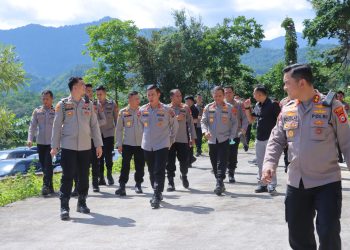 Kapolres Maros Dampingi Kapolda Sulsel Tinjau SPN di Tompobulu