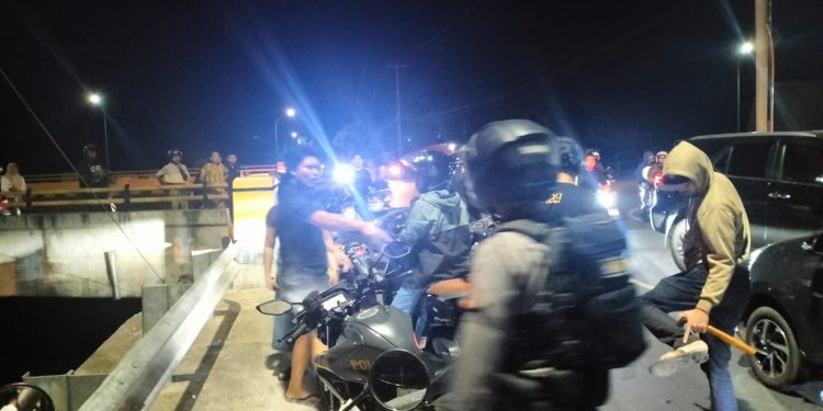 Patroli Perintis Presisi dan Unit Reskrim Polres Maros Amankan Pelaku Perampasan Motor