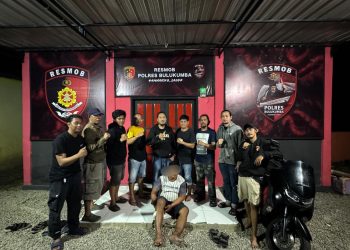 Tim Resmob Polres Bulukumba Berhasil Ringkus Residivis Pelaku Curanmor