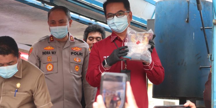 Kapolres Parepare bersama Forkopimda Musnahkan 19,7 Kilogram Barang Bukti Sabu