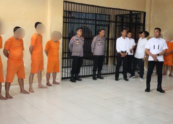 Tim Dit Tahti Polda Sulsel Apresiasi Kinerja Sat Tahti Polres Sidrap