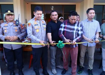 Kapolrestabes Makassar Hadiri Grand Opening Warkop Azzahra CPI