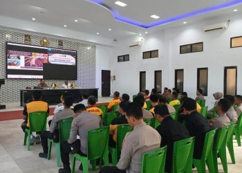 Biddokkes Polda Sulsel Sosialisasi Bahaya Rokok di Polres Kepulauan Selayar
