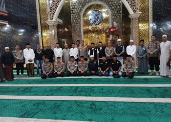 Kapolrestabes Makassar Gelar Safari Subuh di Masjid Babussalam Borong Raya