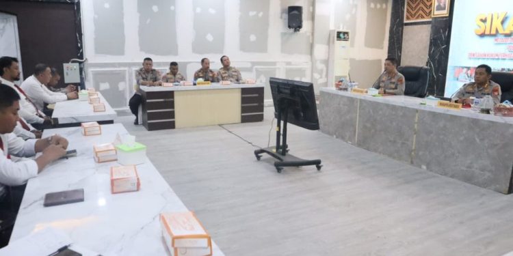 Kapolrestabes Makassar Pimpin Lat Pra Operasi Sikat Lipu 2025
