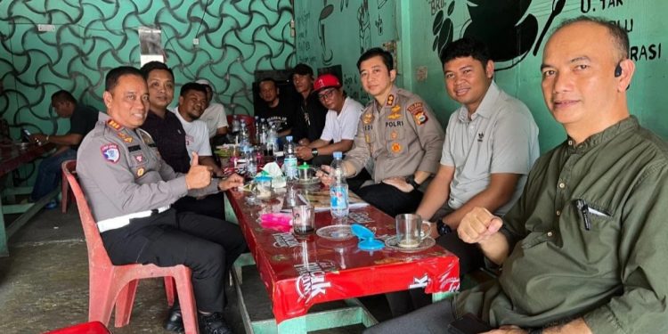 Silaturahmi Dengan Wartawan, Kapolres Palopo: Media Adalah Mitra Strategis Kepolisian Dalam Menyampaikan Informasi