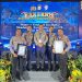 Satlantas Polres Wajo Raih Dua Penghargaan Dalam Rakernis Fungsi Lalu Lintas 