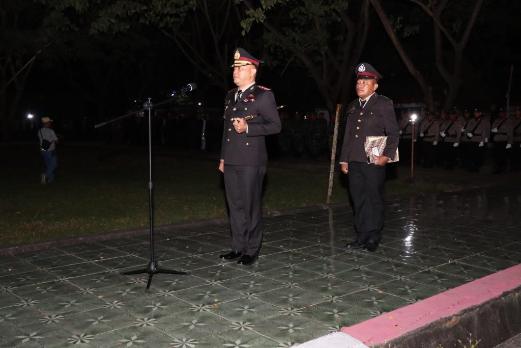 Kapolres Bulukumba Pimpin Upacara Renungan Suci di TMP Taccorong