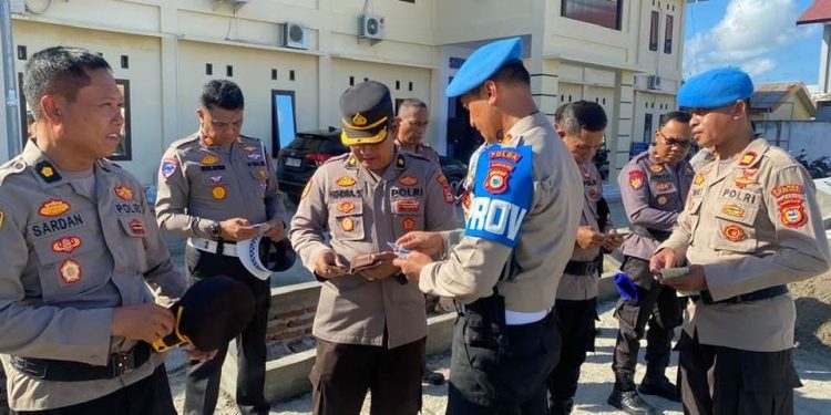 Gelar Gaktibplin di Polres Selayar, AKBP Andi Baso Rahman Tekankan Disiplin dan Tanggung Jawab