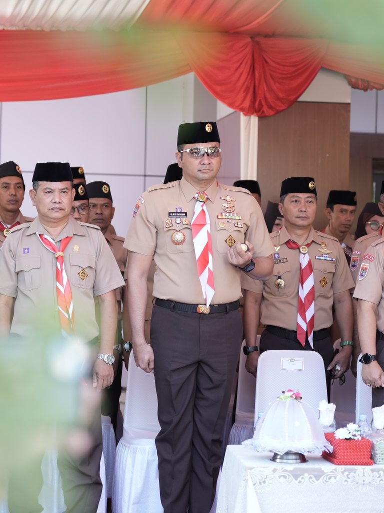 Kapolres Gowa Hadiri Apel Besar HUT ke-64 Gerakan Pramuka