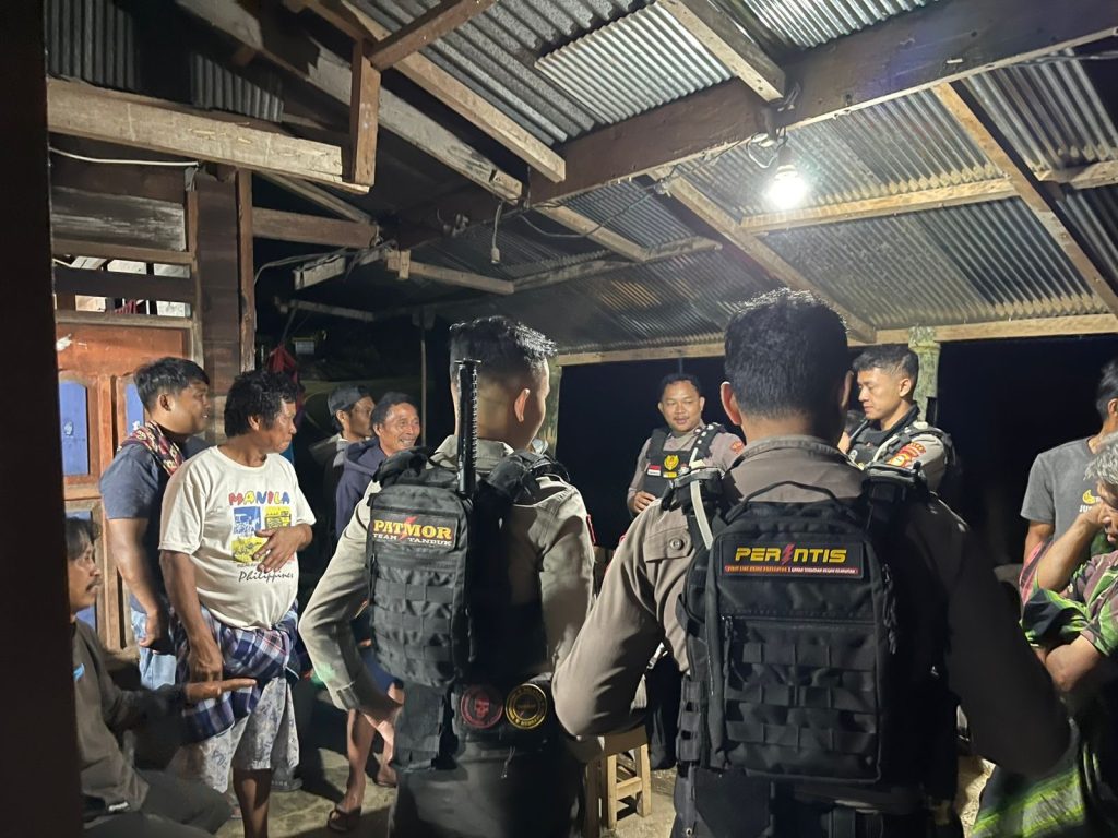 Sat Samapta Polres Tana Toraja Gelar Patroli Perintis Presisi, Ciptakan Situasi Aman di Malam Hari