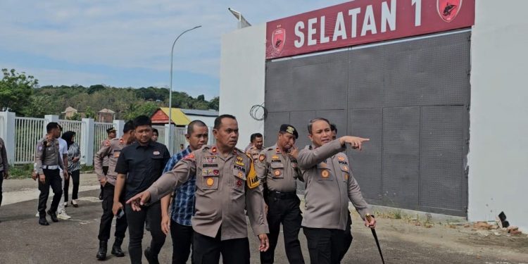 Jelang Laga PSM vs Persebaya, Kapolres Parepare Cek Kondisi Stadion GBH