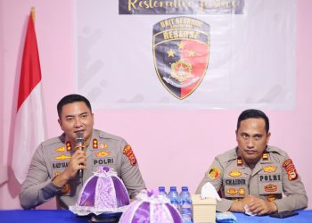 Kapolres Gowa Selesaikan Kasus Pencurian Pisang Lewat Restorative Justice
