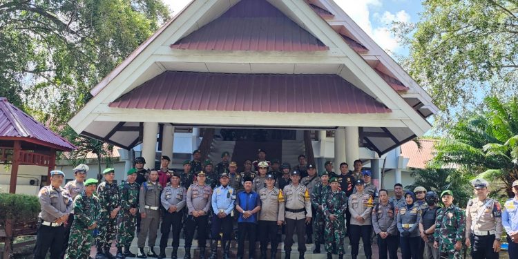 Jaga Kamtibmas Kondusif, Polres Wajo Gelar Patroli Skala Besar Bersama TNI dan Instansi Terkait