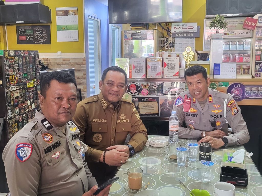 Coffee Morning Bersama Satlantas, Bupati Luwu Tekankan Pentingnya Keselamatan di Jalan Raya