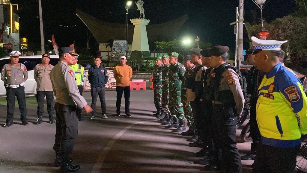 Pastikan Keamanan Masyarakat, Polres Toraja Utara bersama Kodim 1414/Tator Gelar Patroli Gabungan