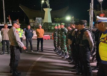 Pastikan Keamanan Masyarakat, Polres Toraja Utara bersama Kodim 1414/Tator Gelar Patroli Gabungan