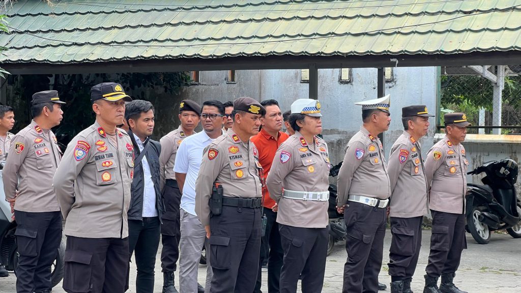 Kapolres Pinrang Turunkan Personel Untuk Pengamanan Rapat Dengar Pendapat