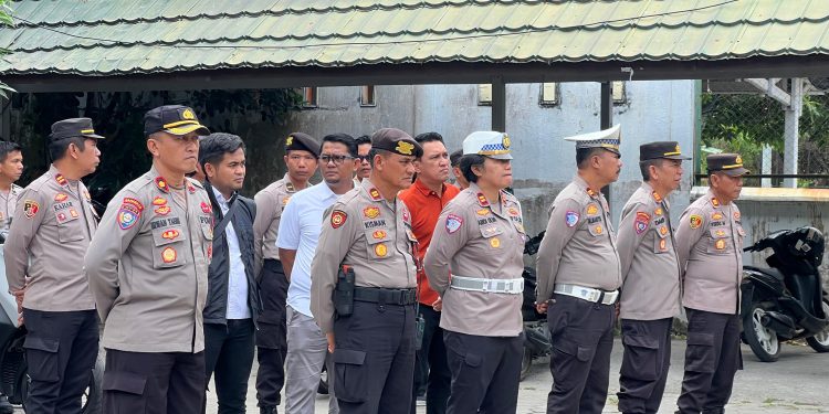 Kapolres Pinrang Turunkan Personel Untuk Pengamanan Rapat Dengar Pendapat