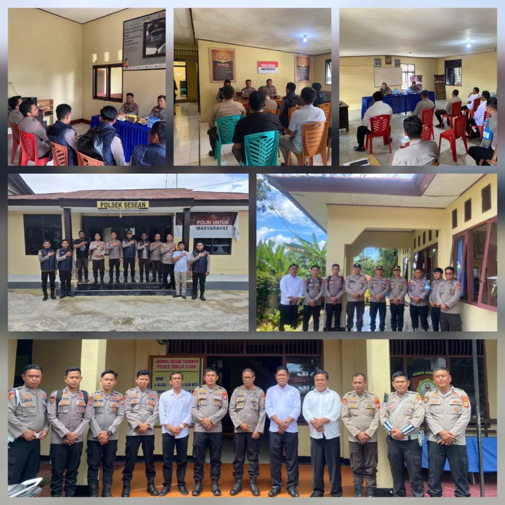 Tingkatkan Kualitas dan Kapasitas Personel, Bag SDM Polres Toraja Utara Gelar Supervisi ke Polsek Jajaran