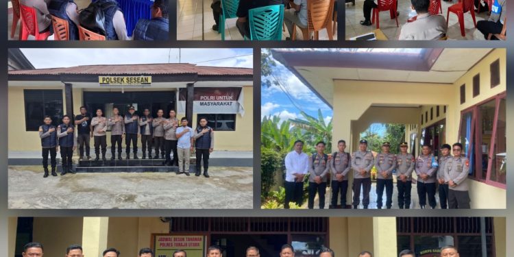 Tingkatkan Kualitas dan Kapasitas Personel, Bag SDM Polres Toraja Utara Gelar Supervisi ke Polsek Jajaran