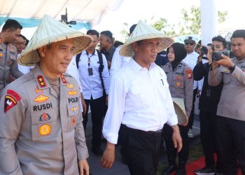 Kapolda Sulsel Hadiri Panen Raya Jagung Serentak Kuartal III di Gowa