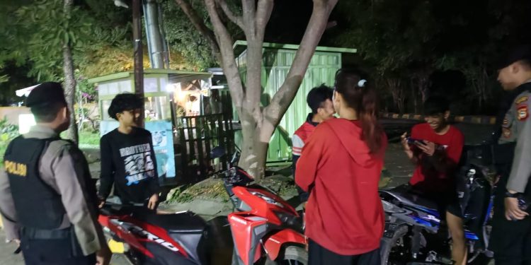 Personel Sat Samapta Polres Jeneponto Laksanakan Hunting Patroli
