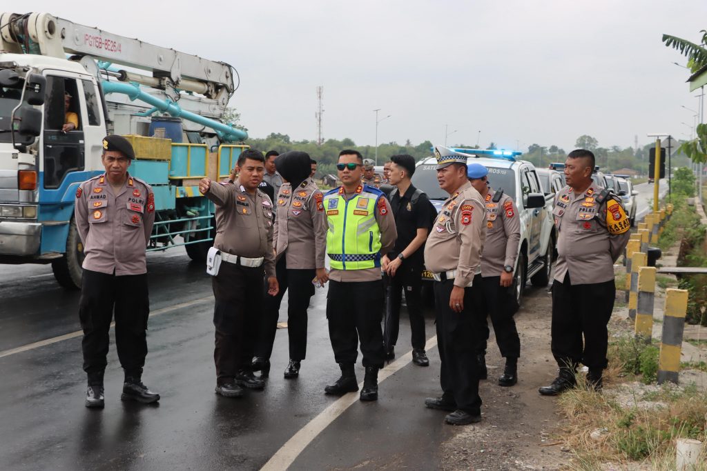 Kapolres Maros Turun Langsung Lakukan Pemetaan di Sejumlah Titik Rawan Kecelakaan