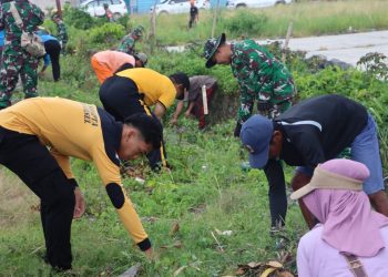 Dalam Rangka HUT TNI ke-80, Polres Luwu dan Kodim 1403 Palopo Gelar Karya Bakti