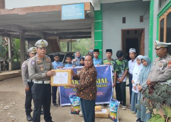 Satlantas Polres Tana Toraja Gelar Bakti Sosial Dalam Rangka HUT Lalu Lintas Bhayangkara ke-70