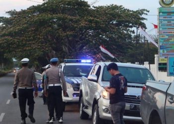 Polres Luwu Gelar Patroli Skala Besar, Pastikan Kamtibmas Tetap Kondusif