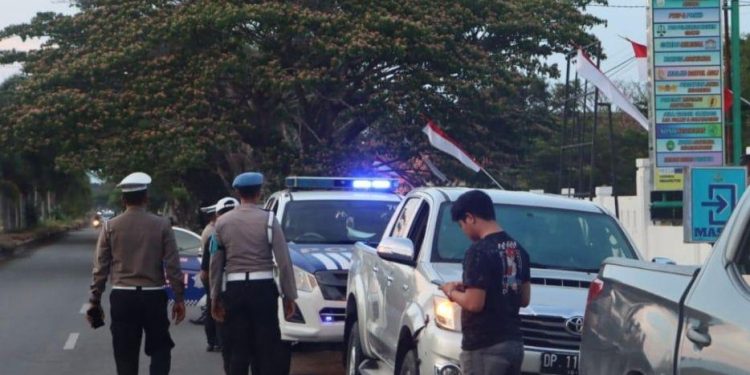 Polres Luwu Gelar Patroli Skala Besar, Pastikan Kamtibmas Tetap Kondusif