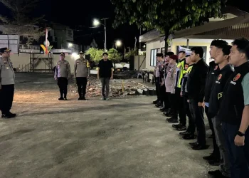 Kapolres Kepulauan Selayar Pimpin Patroli Kegiatan Rutin Yang Ditingkatkan, Sasar Sejumlah Titik
