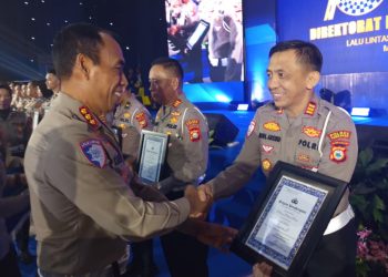 Sat Lantas Polres Parepare Raih Juara 3 Kategori Polantas Menyapa di Hari Lalu Lintas Bhayangkara ke-70