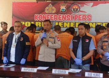 Kapolres Jeneponto Pimpin Press Rilis, Ini Sejumlah Kasus Yang Berhasil di Ungkap