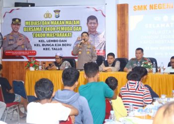 Sempat Bertikai, Kapolrestabes Makassar Mediasi Masyarakat Lembo, Layang dan Bunga Eja Baru
