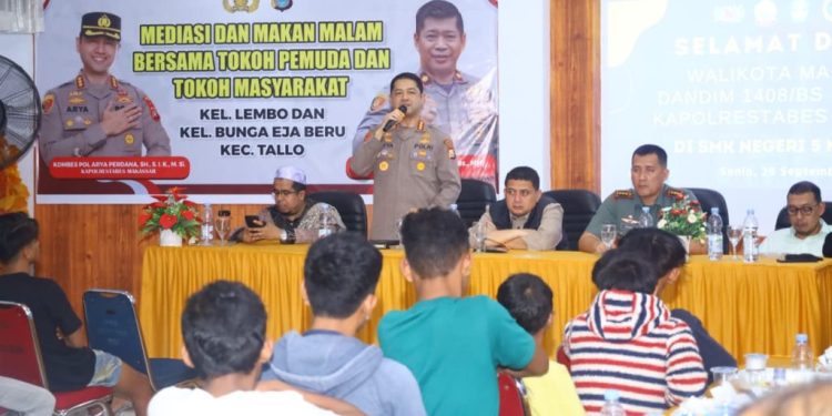 Sempat Bertikai, Kapolrestabes Makassar Mediasi Masyarakat Lembo, Layang dan Bunga Eja Baru