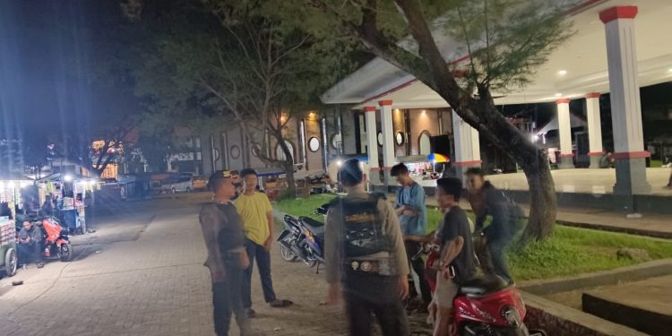 Jaga Rasa Aman Warga, Personel Samapta Polres Jeneponto Laksanakan Patroli KRYD