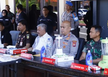 Forkopimda Pinrang Musnahkan 2,2 Kg Sabu Hasil Ungkapan Kasus Narkoba