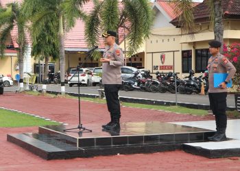 Kapolres Pinrang Tekankan Personel Jaga Etika dan Tindak Tegas Penyalahgunaan Narkoba