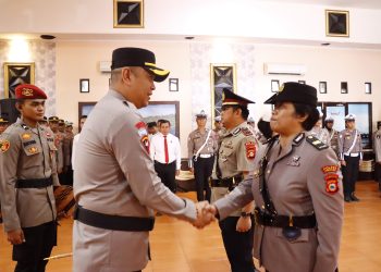 Kapolres Pinrang Pimpin Sertijab, IPTU Andi Sriulva Resmi Jabat Kasat Lantas