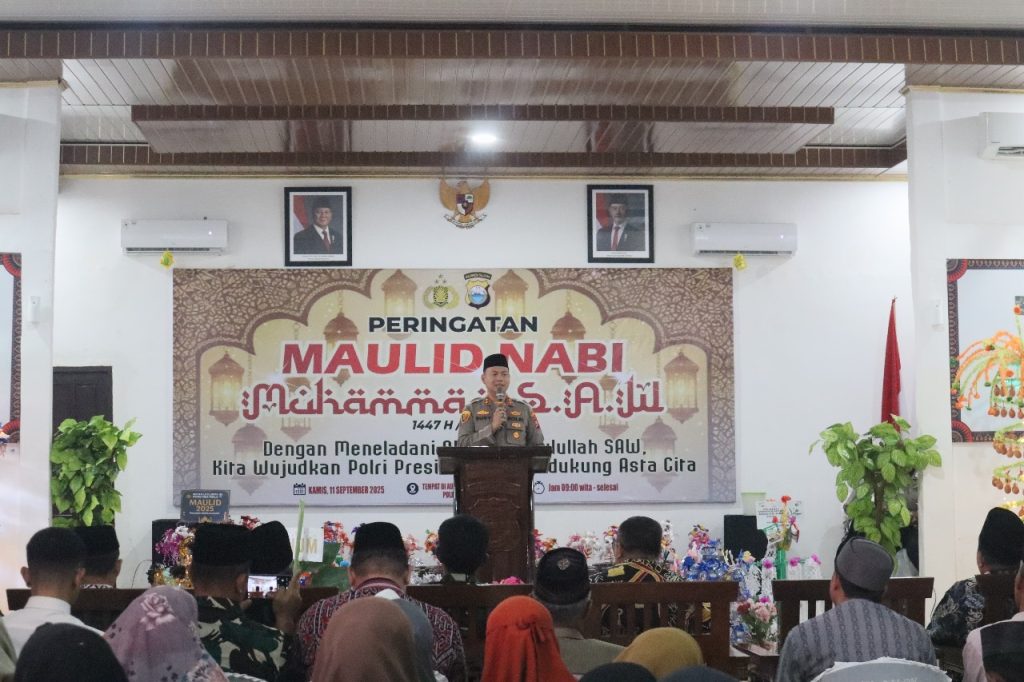 Peringati Maulid Nabi, Kapolres Tator: Momentum Untuk Menanamkan Nilai-Nilai Keteladanan