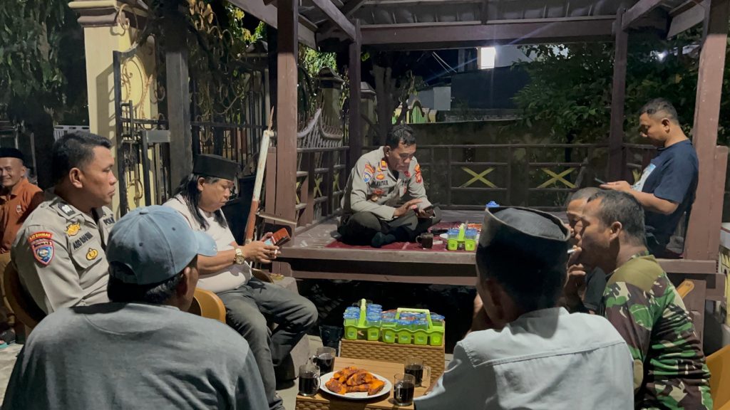 Kapolres Jeneponto Kontrol Pos Satkamling di Binamu dan Tamalatea
