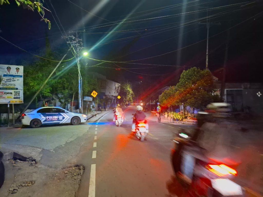 Sat Lantas Polres Selayar Intensifkan Patroli KRYD Jaga Kamtibmas di Malam Hari