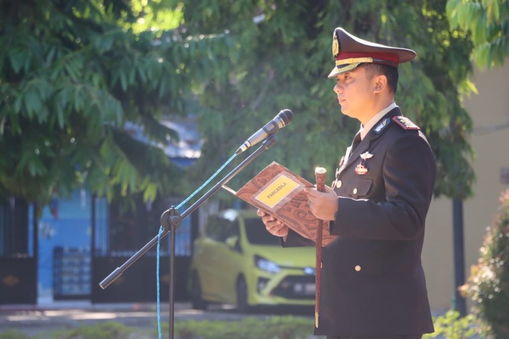 Kapolres Maros Ajak Personel Jadikan Pancasila Perekat Persatuan Bangsa