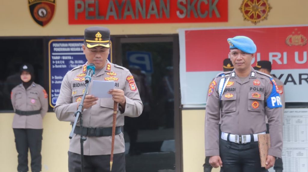 Kapolres Wajo Resmi Launching Pelayanan Markas Samapta