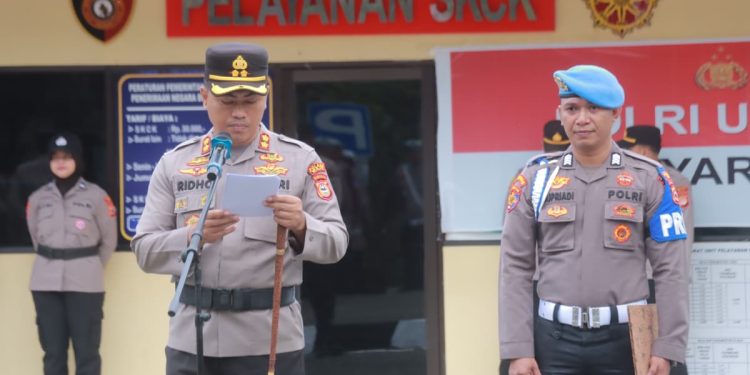 Kapolres Wajo Resmi Launching Pelayanan Markas Samapta